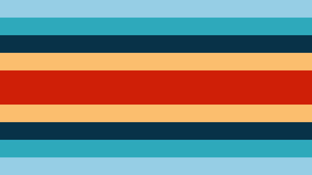 Abstract Geometric Animation with Sliding Colorful Bars