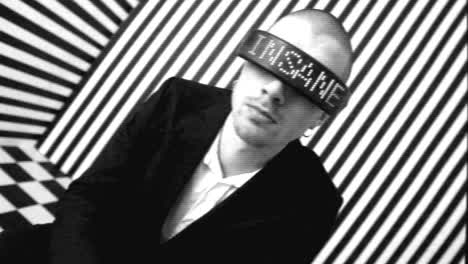 black and white music video stills