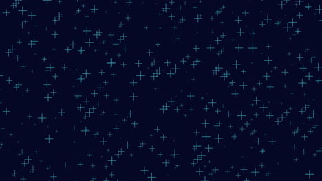 pink star constellation shines against dark background