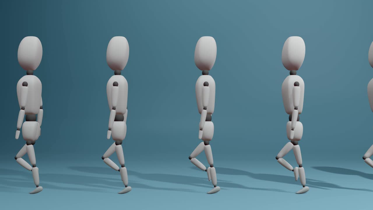 느리게 는 사람들의 그룹. 루프