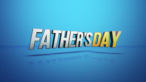 floating reflection fathers day banner for websites and social media