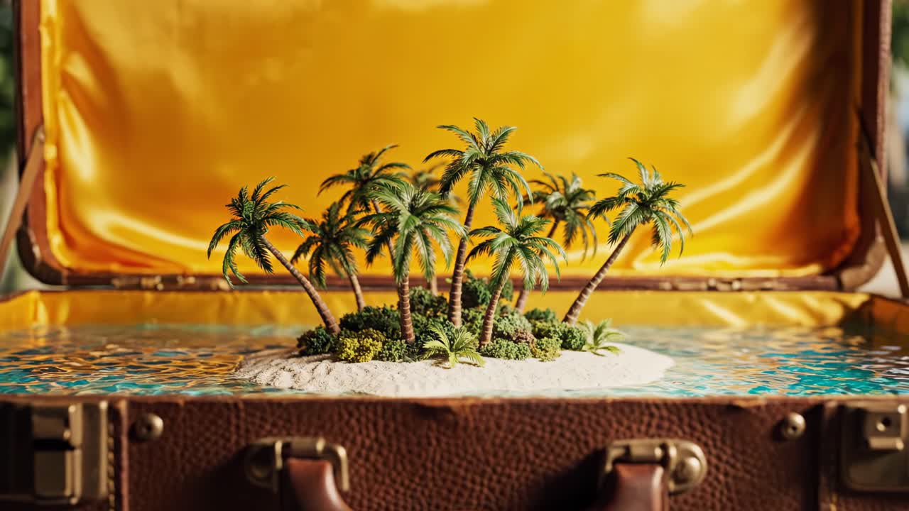 Tropical Island Getaway in a Suitcase