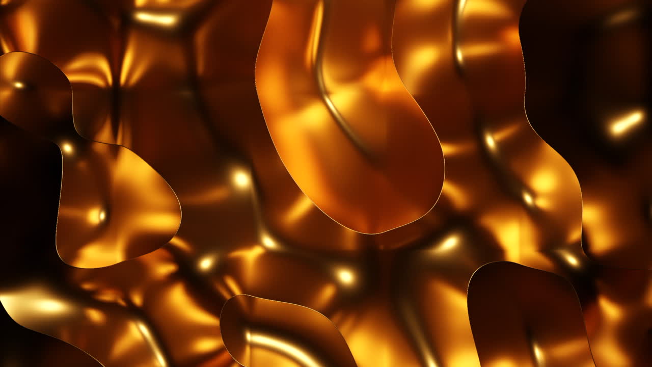 fondo geométrico de oro abstracto