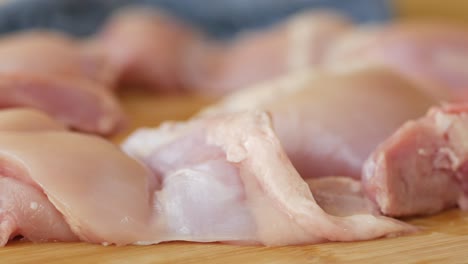 raw chicken thighs and breasts ready for cooking