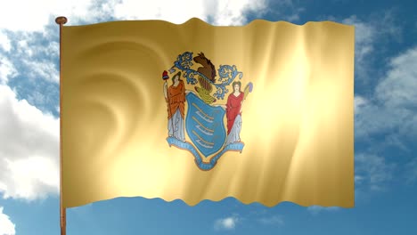 new jersey state flag