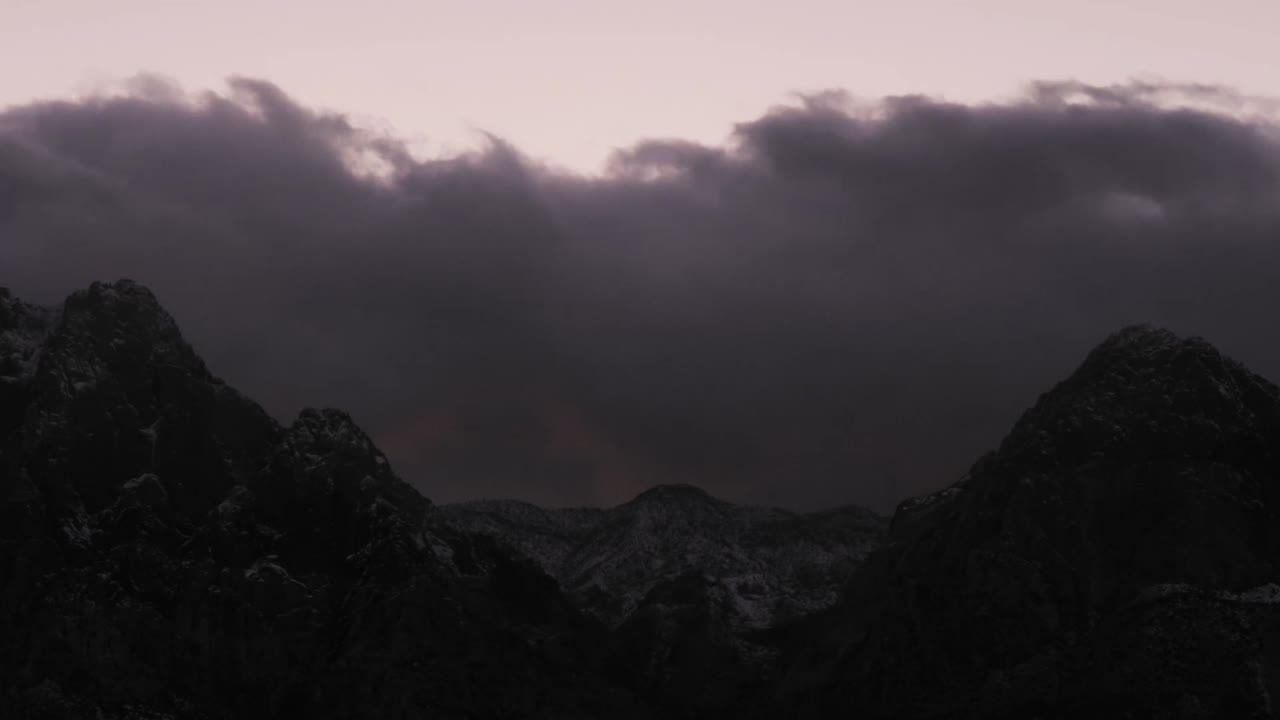 закат свечение