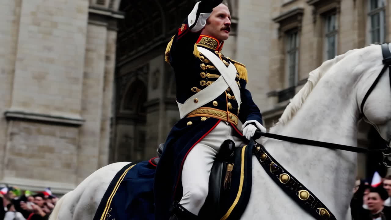 Military Parade in Paris