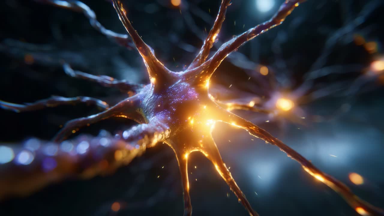 Dynamic Interaction of Neurons in Close-Up: A Fascinating Look at the Intricate Structure and Function of Neural Connections and Synaptic Activity