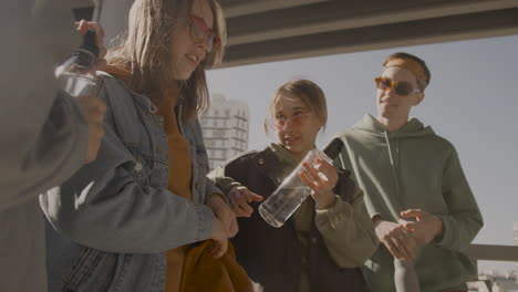 Friends-talking-outdoors