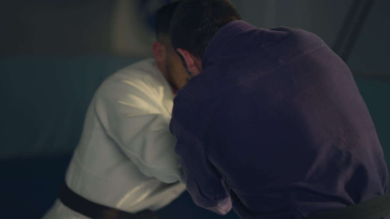 Martial Arts Sparring Session