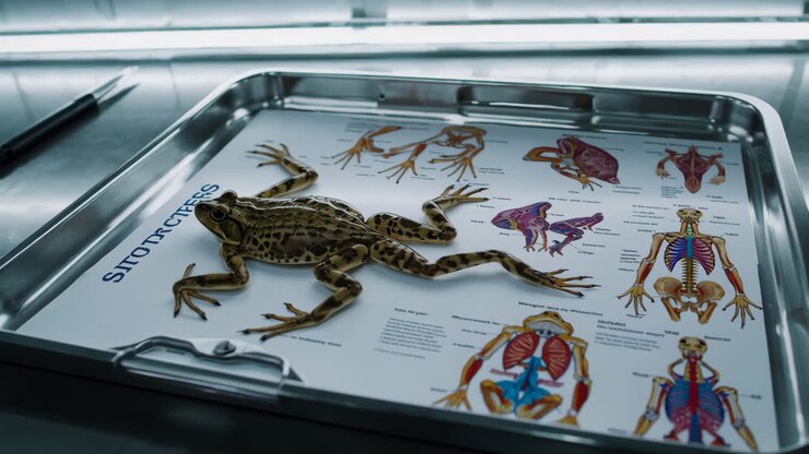 Studi sull'anatomia delle rane