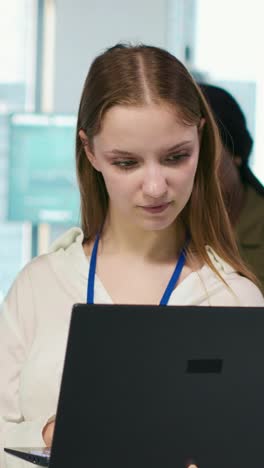 vertical video junior developer utilizing artificial intelligence to optimize performance