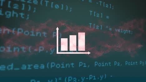 animation of graph over data processing