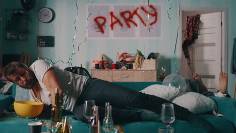 después de la fiesta.
