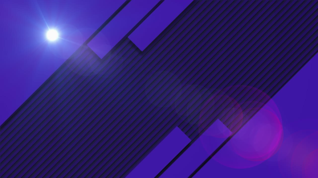 animación de luz brillante sobre un patrón abstracto púrpura