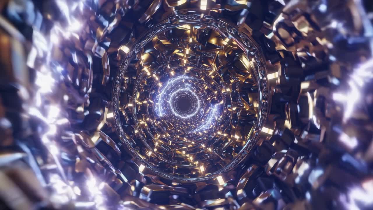 Abstract Metallic Tunnel