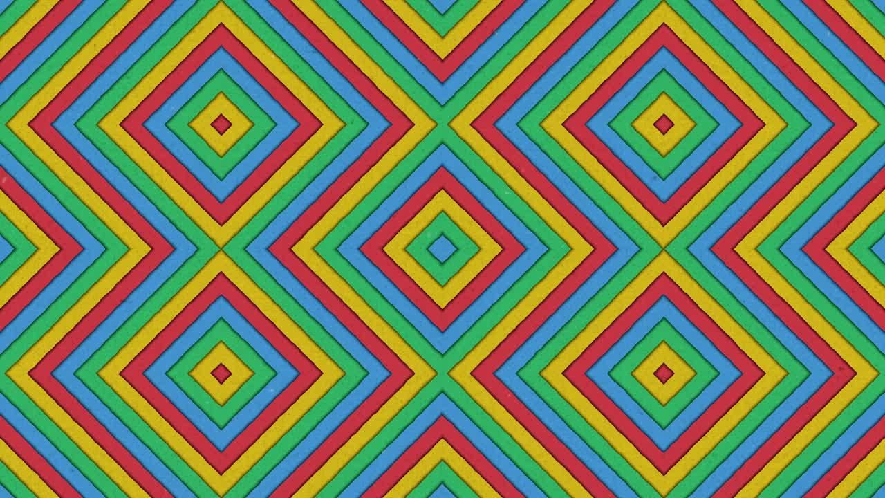 formas abstractas rombo rayas coloridas bucles sin costuras textura animada