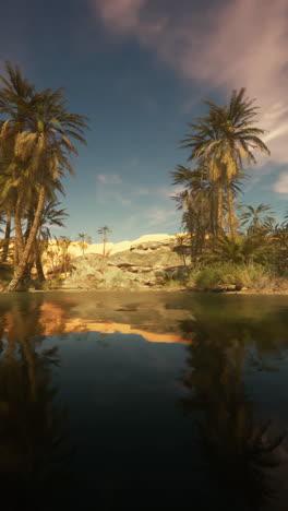 oasis en el desierto