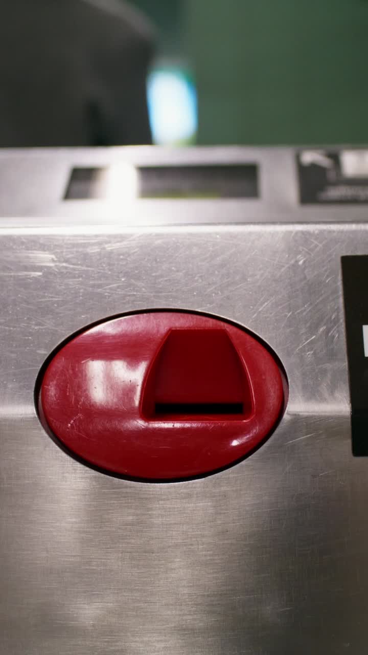Public Transportation Ticket Machine