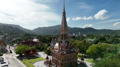 wat chalong temple in phuket, thailand