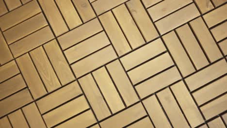 vista detallada de los suelos de parquet de madera dura