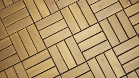 detail view of hardwood parquet flooring