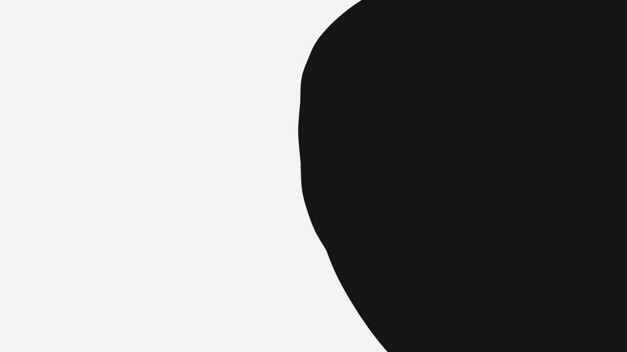 líquido flotante negro sobre un fondo blanco, con espacio para el texto.