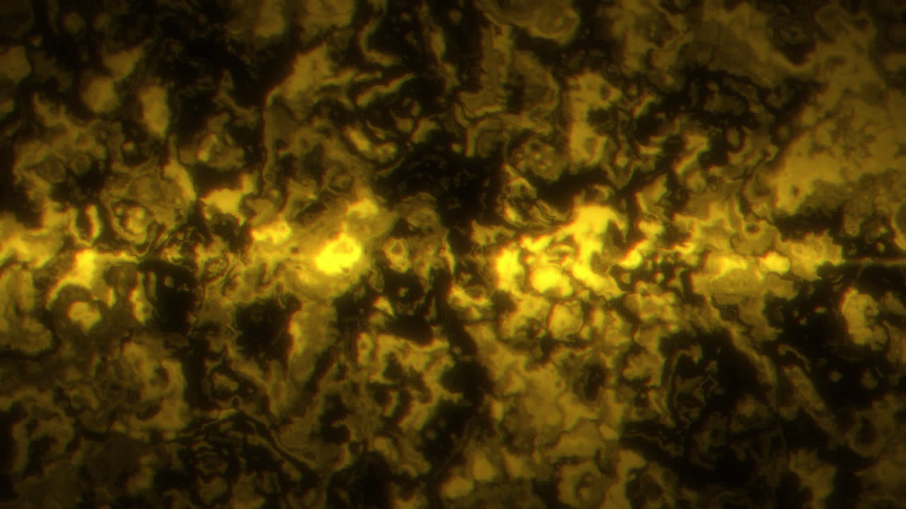 arte fluido abstracto amarillo patrones fractales animación