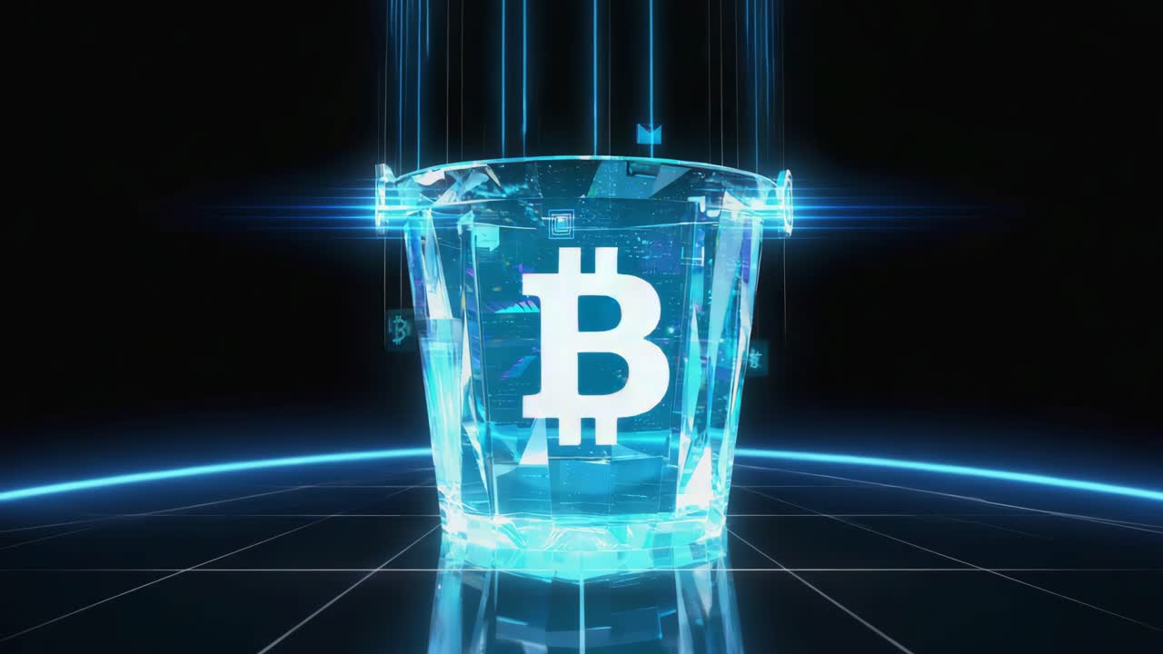 El concepto de criptomoneda bitcoin