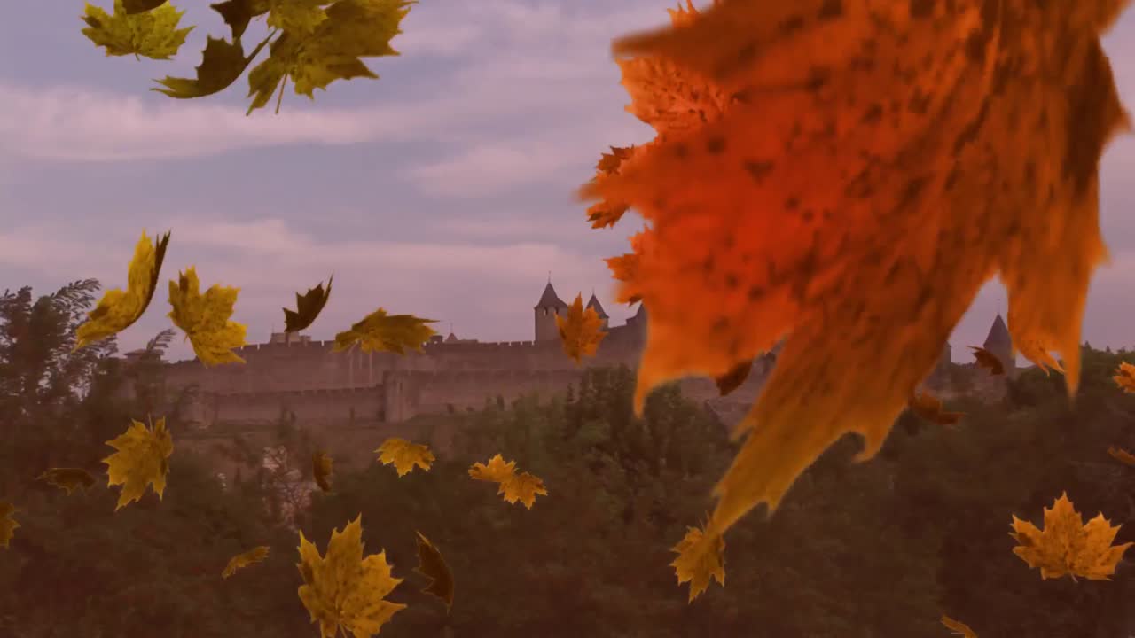 падающие листья