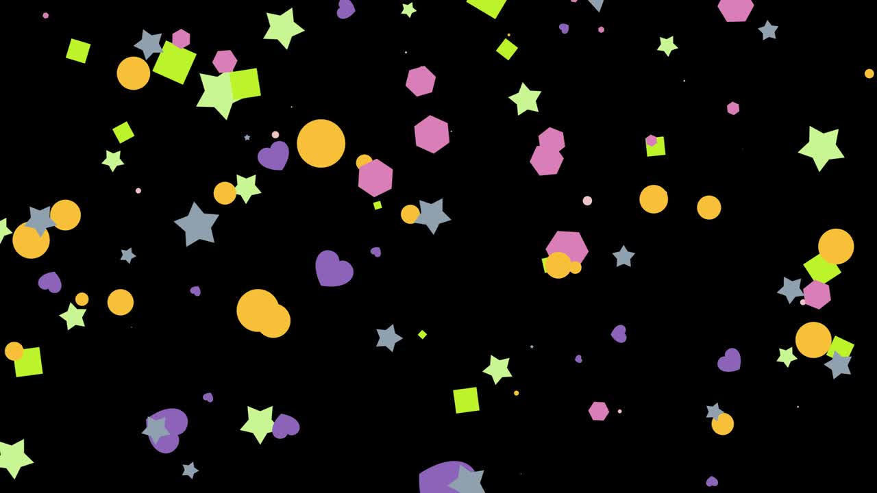 입자 팝 추상 효과 배경