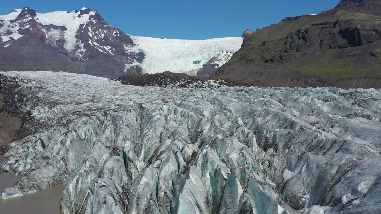 ландшафт исландских ледников