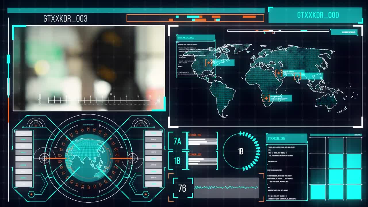animación del procesamiento de datos deportivos diversas personas haciendo ejercicio sobre un fondo negro