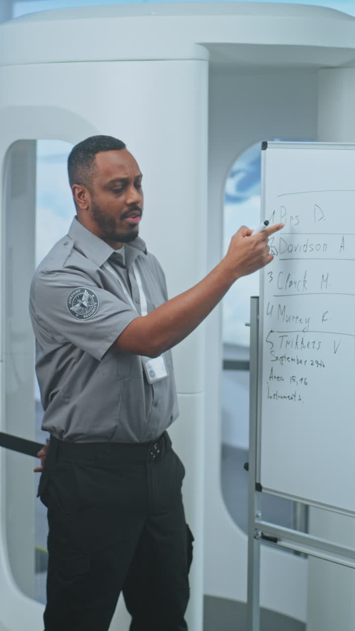oficial de seguridad del aeropuerto