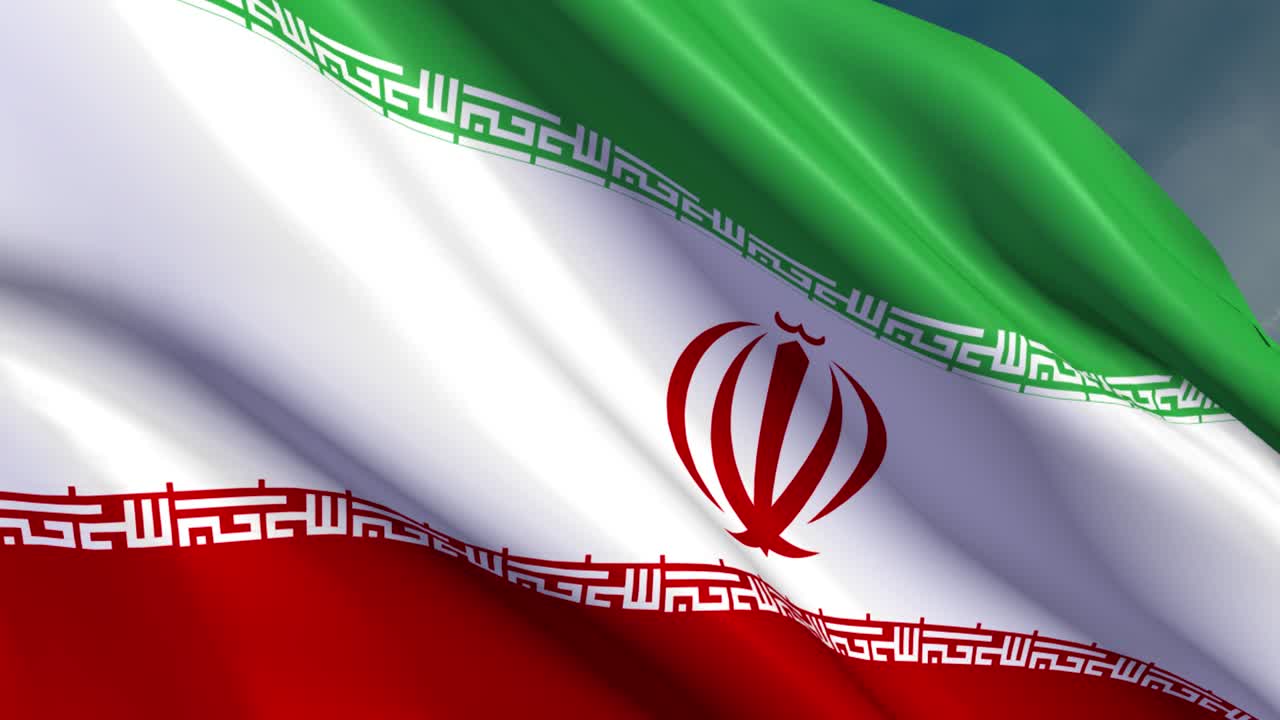 Iran - Flag - 4K - Loop