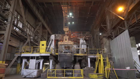 steel factory production line