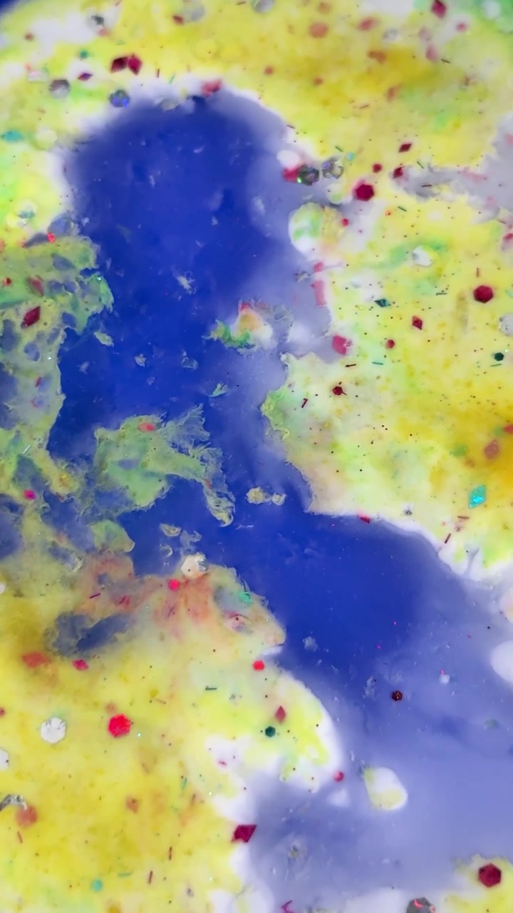 Vortici e luccichi colorati astratti