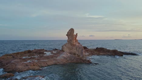 Reddish-Haven-Cala-Pregonda-Menorca-Spain-Mediterranean-Sea