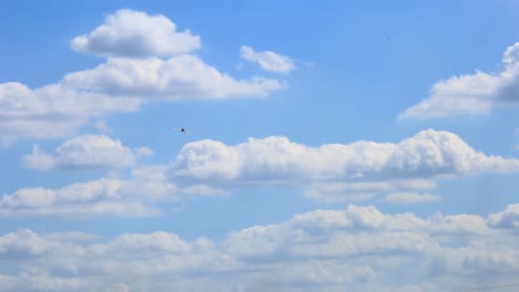 pzl m18 dromader flying away after a discharge of water