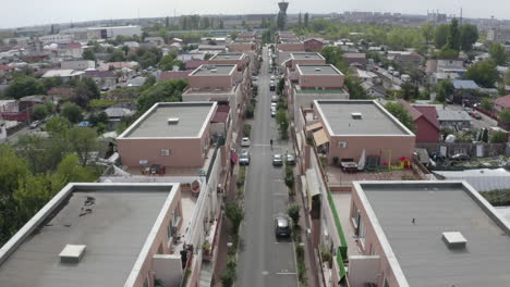 zona residencial en bucarest, rumania
