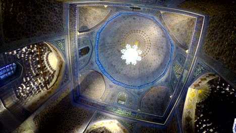 mausoleo antiguo gur emir, una tumba familiar de tamerlane amir timur y sus sucesores, samarcanda, uzbekistán, siglo xv, sitio del patrimonio mundial de la unesco
