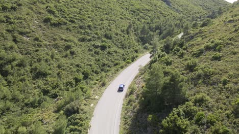 zakynthos 汽車 4 號車輛在上方