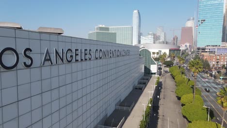 los angeles convention center and staples center - los angeles