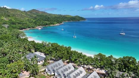 anse lazio at praslin island in victoria seychelles