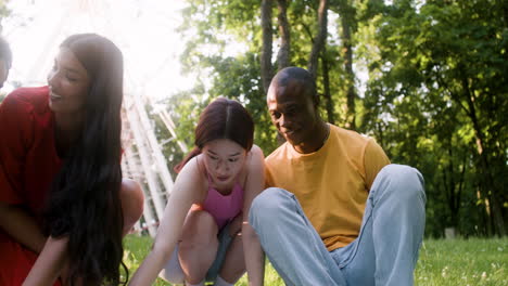 Four-people-playing-twister