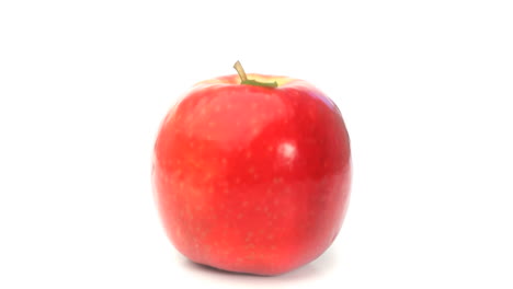 Red-apple-rotating-