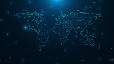 digital global networking connection data analysis data exchanges network metaverse international
