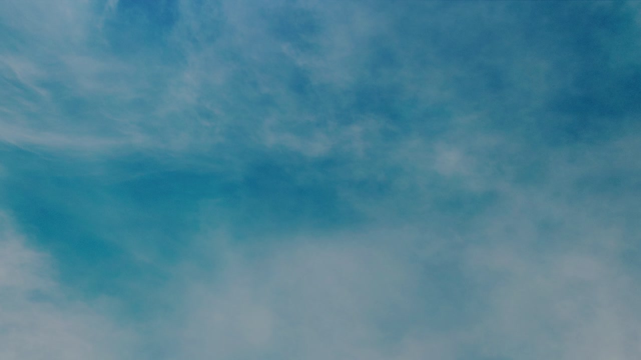 thunderstorm over blue sky, dark clouds