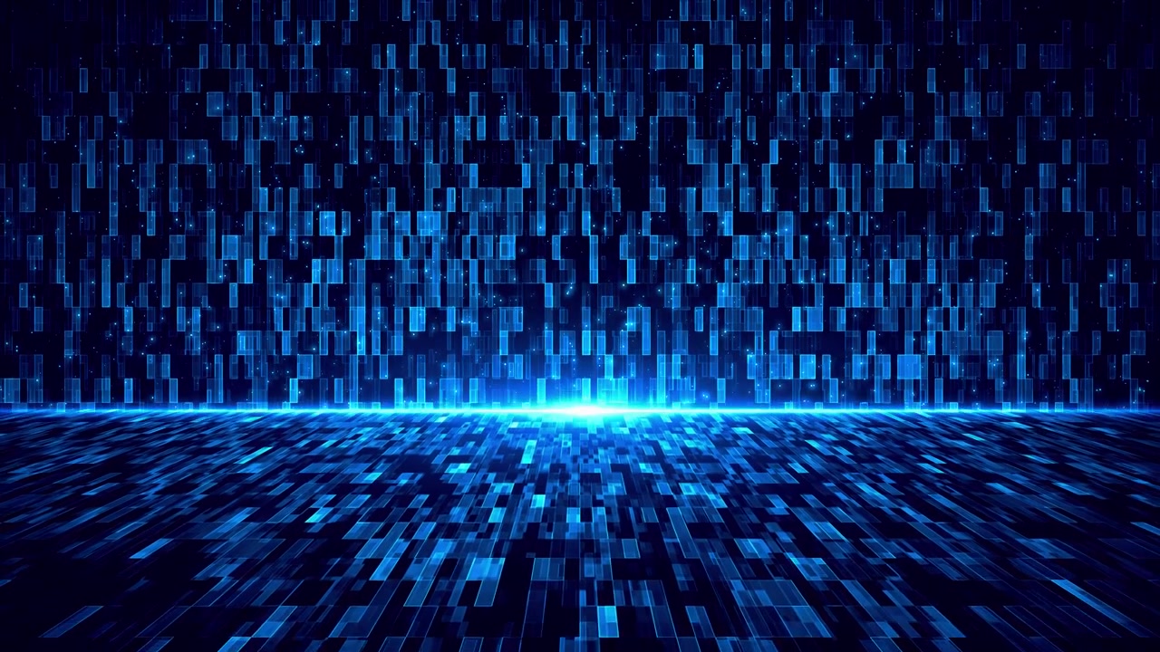 Futuristisk datastrømsoverførselsteknologi cyberpunk big data og cybersikkerhed cyberspace
