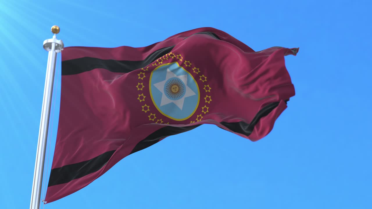 bandera de la provincia de salta, argentina.